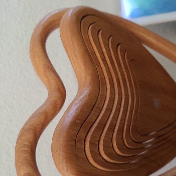 Wooden Table Top Home Decor Plate Fruit Holder - Picture 16 of 16